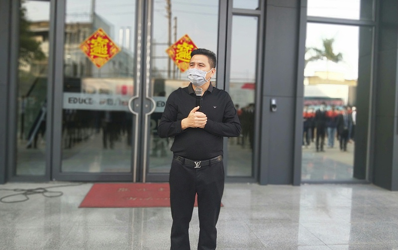 伊盾全面复工，董事长张龙伟表示疫情过后门窗行业必将迎来爆发期！